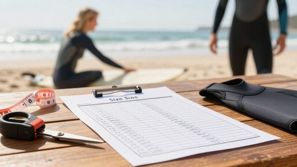 How to Read a Wetsuit Size Chart