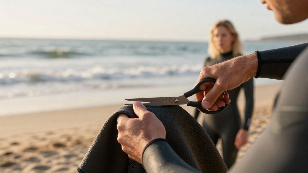 How to Safely Cut a Wetsuit